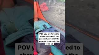 Cute Girl Farts In Tent