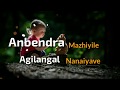 Anbendra mazhaiyile whatsapp status | minsara kanavu | AR Rahman
