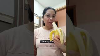 Eating Banana