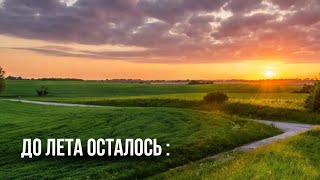 До Лета Осталось :