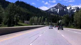 Snoqualmie Pass from Interstate 90 Westbound