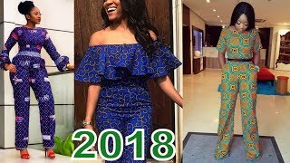 Collection #Ankara Jumpsuit 2018 : Check New Look You Will Love Them