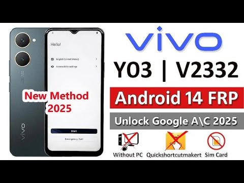 How to remove vivo y03 | v2332 frp bypass remove google How to remove vivo y03 | v2332 frp bypass remove google