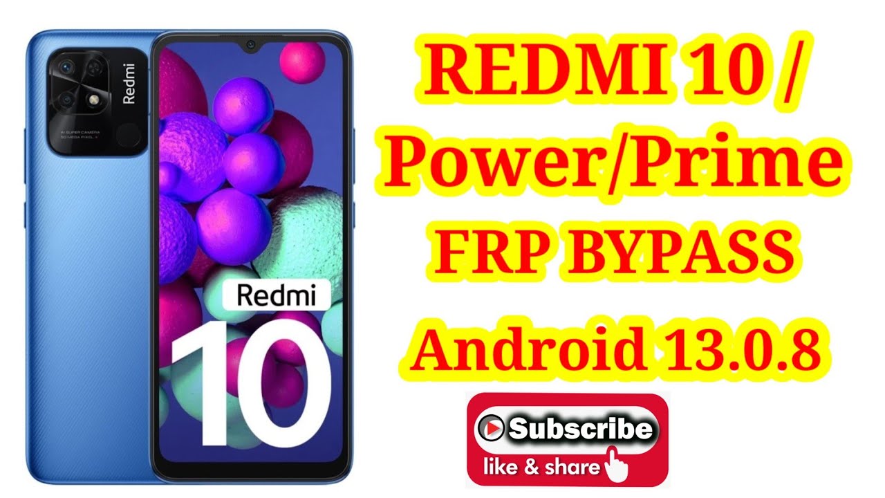 Redmi 10 Frp Bypass android 13|| Redmi Android 13 Frp Redmi 10 Frp Bypass android 13|| Redmi Android 13 Frp