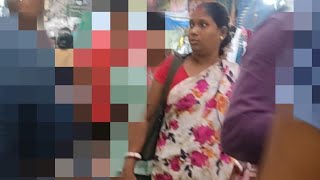 Beautiful Lady Fitting In Sealdah.