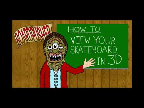 How To View Your 3D Custom Skateboard Graphic