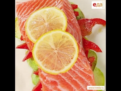 Красная рыба, запечённая в пергаменте / рецепт от шеф-повара / Илья Лазерсон / Обед безбрачия Красная рыба, запечённая в пергаменте / рецепт от шеф-повара / Илья Лазерсон / Обед безбрачия
