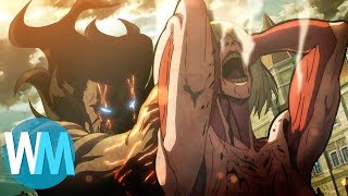Top 10 des MEILLEURS moments de L' ATTAQUE DES TITANS !