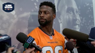 Emmanuel Sanders On Demaryius Thomas Rof Induction He Was The Greatest Person