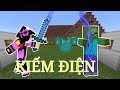 Cách Chế Tạo Thanh Kiếm Sấm Sét Trong Minecraft