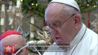 Urbi et Orbi. Papa: “El Niño de Belén conceda fraternidad a la tierra que lo vio nacer”