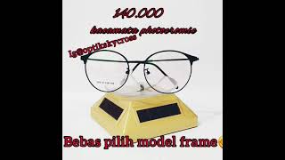 Kacamata Photocromic Gratis Minus