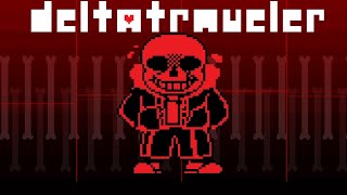 Underfell Sans Boss Fight Deltatraveler Deltaruneundertale Fan Game