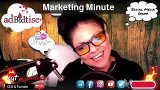 Social Media Stats - Kat's Marketing Minute