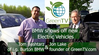 BMW shows off their Electric Vehicles at Dover, De EV car show #GreenTV