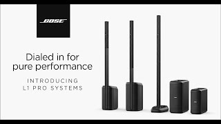 Introducing the Bose L1 Pro Sub1 & Sub2