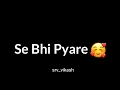 CHANDA | MAMA SE BHI PYARE | HAI YE HAMARE | MAMA || Black screen | WHATSAPP STATUS | SRV VIKASH