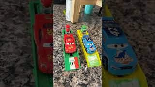 Lightning Mcqueen Vs Cal Weathers Crazy Race