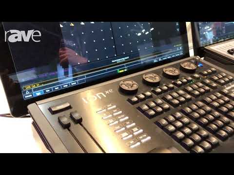 Integrate 2018: ETC Features the Ion Xe Lighting Control Console on the Jands Stand