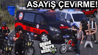 Gaspçi Takla Atti - Si̇lahli Kaçamadi - Gta 5 Yunus Poli̇s Roleplay