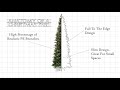 Slim Serena Artificial Christmas Tree