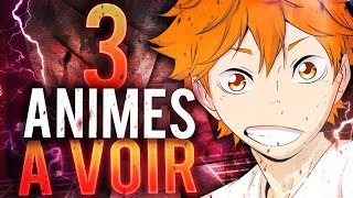 3 ANIMES DE SPORT INCONTOURNABLES