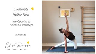55-min Hatha Flow I Hips Opening I Release & Recharge I Full Moon 🌕 (all levels)