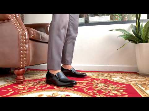 GIÀY TĂNG CHIỀU CAO NAM S1013 ĐEN CAO 6CM