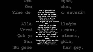 Geceye Bir Not...