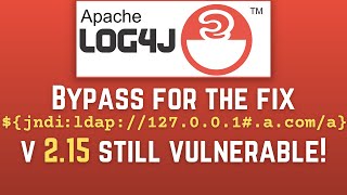 Log4J Rce Vulnerability Explained With Byp For The Initial Fix Cve-2021-44228, Cve-2021-45046