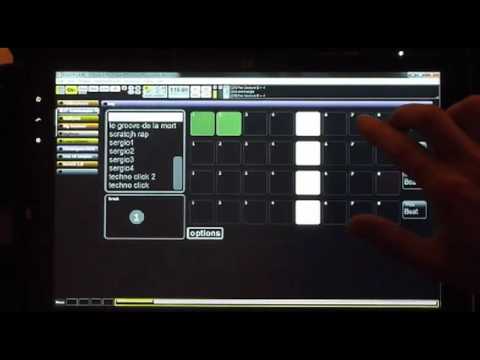 Usine V5 multi-touch presentation