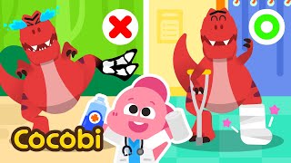 Go Dinosaurs Rescue Team More Vet & Doctor Songs For Kids Cocobi