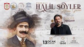 Zaralı Halil Söyler Anma Gecesi Ender Balkır Konseri