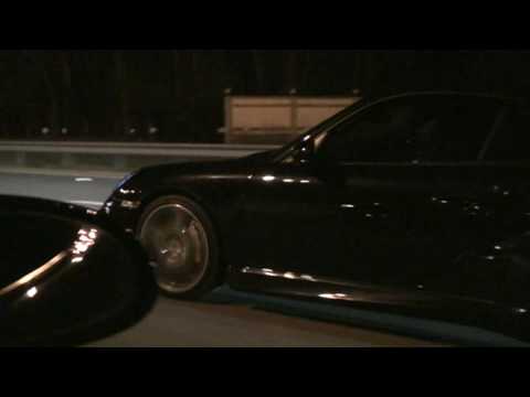 rollon dodge viper srt10 vs porsche 911 turbo Nissan GTR 