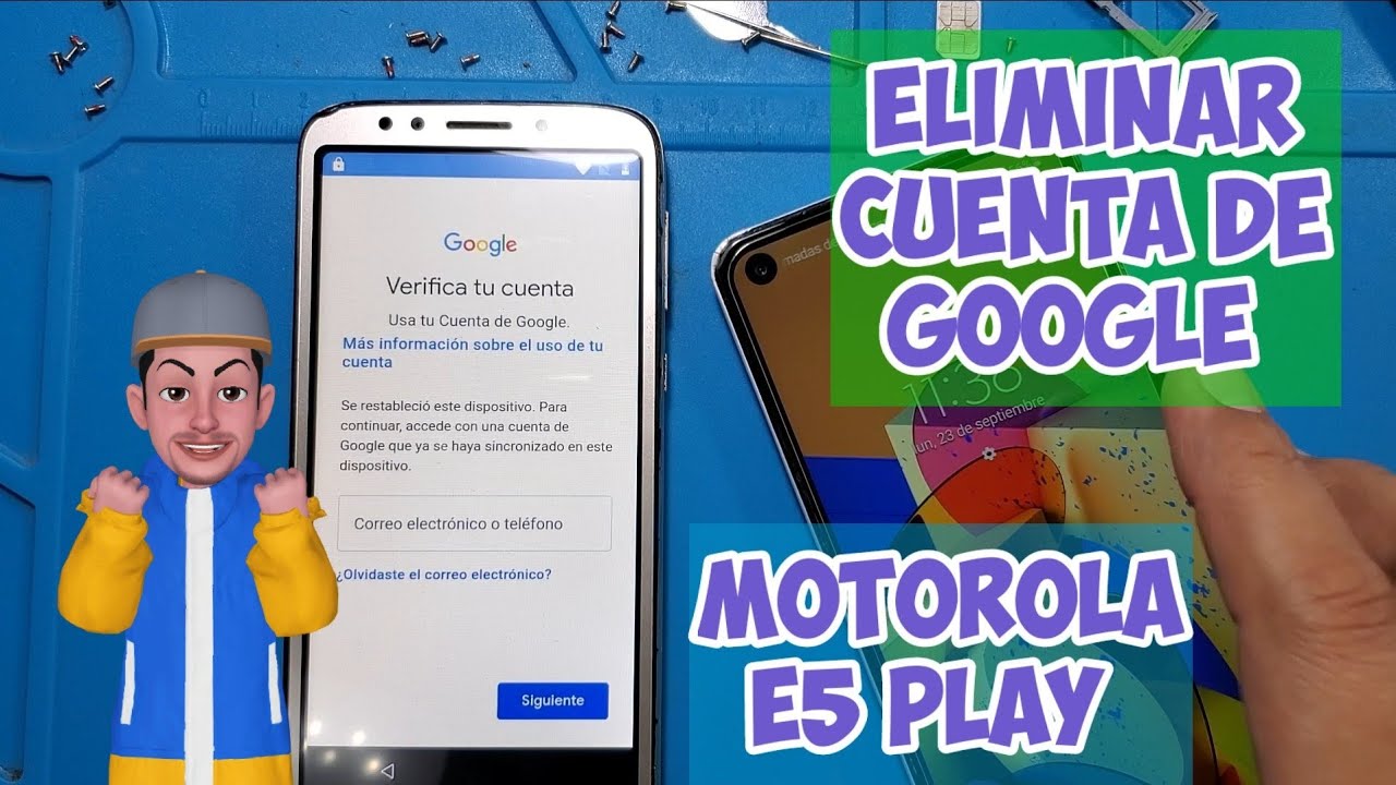 Delete Google or Gmail Account Motorola E5 Play Go Delete Google or Gmail Account Motorola E5 Play Go