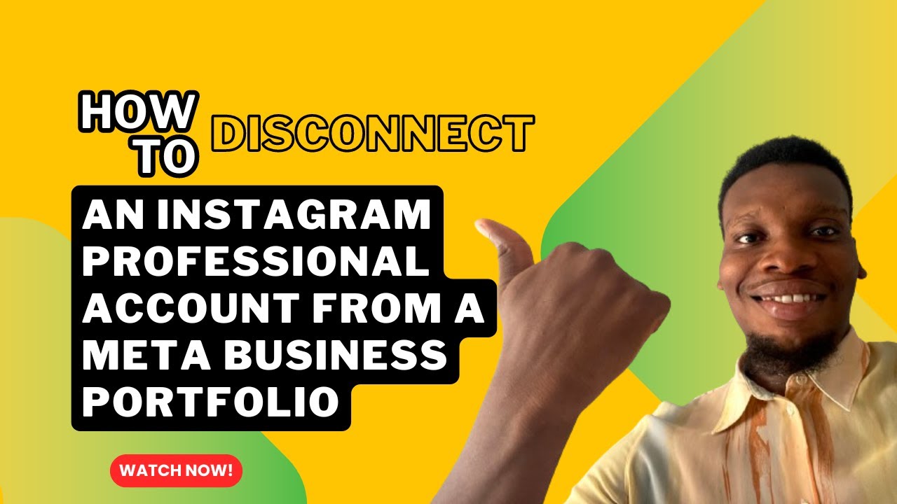 How to remove an Instagram professional account from a How to remove an Instagram professional account from a