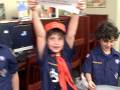 TIger Den Pack 11 sings God Bless My Underwear