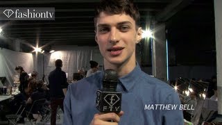 Dries Van Noten Men Fallwinter 2013-14 Male Models Backstage Paris Mens Fashion Week Fashiontv