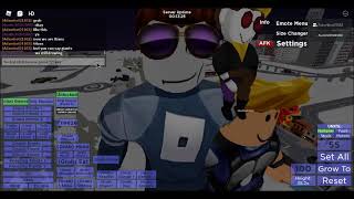 Playing Snowy Giantess Rp On Roblox With My Best Frend Adambot