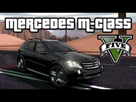 GTA V vehicles - Mercedes Benz M-Class (Serrano)
