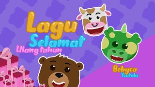 Lagu Selamat Ulang Tahun Kartun Anak Lucu Banget Beruang Dinosaurus Dan Sapi Vidio Animasi Cover