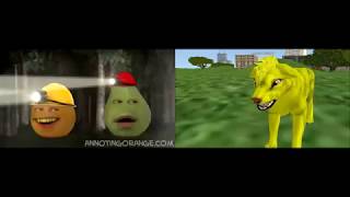 Annoying Orange Vs Slender Man