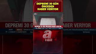 Depremi 30 Gün Önceden Tahmin Edecek İşte Çığır Açan Buluş... A Haber