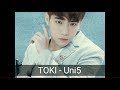 TOKI UNI5's PROFILE | Tiểu sử về chàng ca sĩ Toki Uni5