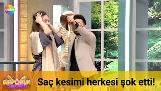 Emre'nin saç kesimi herkesi şok etti!