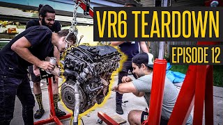 Pulling Apart The Junk VR6 // 400HP VR6 Turbo Jetta MK2 Build Continues
