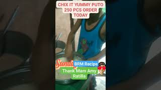 Chix It Puto For Hot Dessert For Cookery Debut Order For 250Pcs