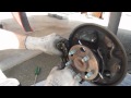 how to change rear brakes on Pontiac sunfire