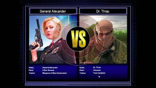 C&C Generals Zero Hour - Challenge - Super Weapon Vs Toxin - General Alexander Vs Dr. Thrax