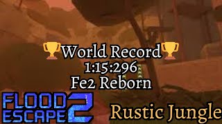 115296 Rustic Jungle Speedrun World Record Flood Escape 2 Reborn